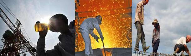 重工業(yè)企業(yè)飯?zhí)迷鯓訛楦邷丨h(huán)境下的作業(yè)人員制定標準的營養(yǎng)食譜？